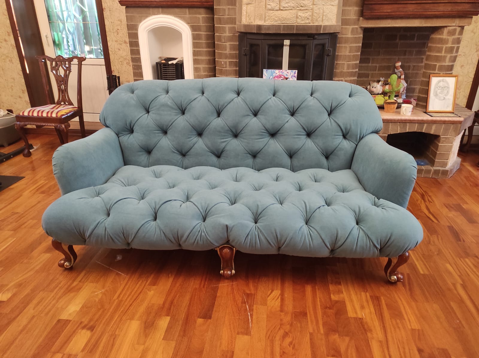 Перетяжка дивана. Хотьково